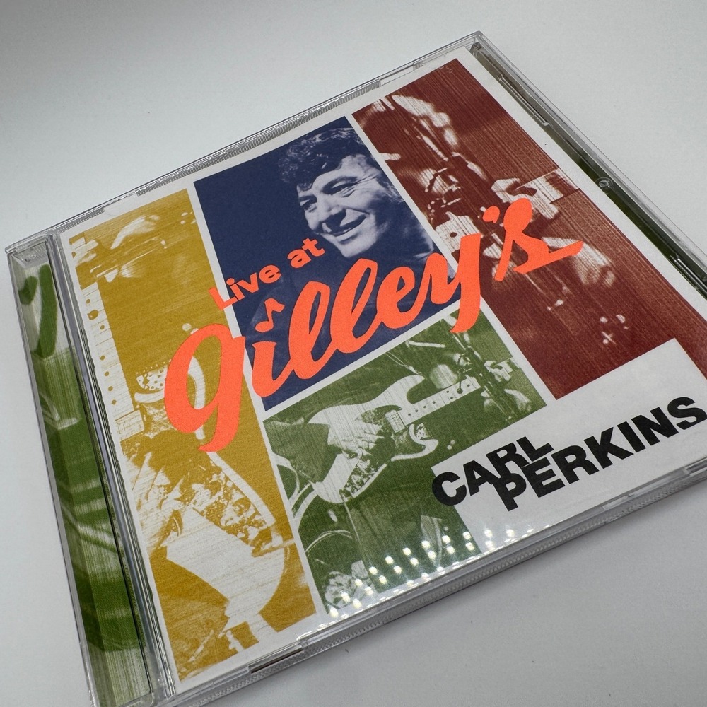 Live at Gilley's Carl Perkins CD Rockabilly Country Blue Suede Shoes 1999
